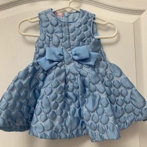 NWT Val Max Baby light blue dress 6M